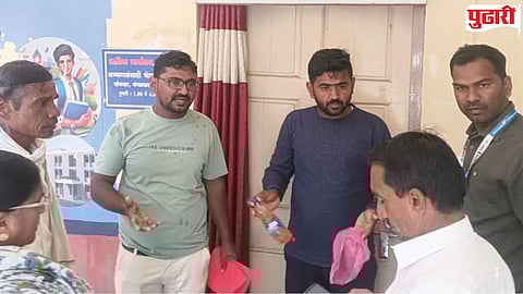 Hadgaon Tehsil farmer self immolation attempt