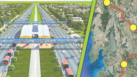 Virar Alibag road project