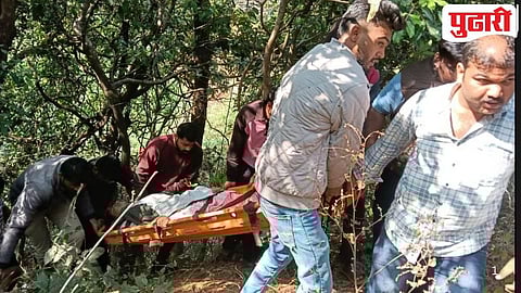 Car Falls into Valley Ambenali Ghat