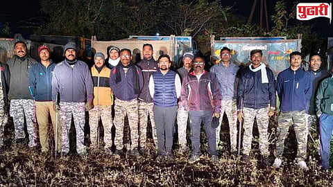 Purna River Sand Mining