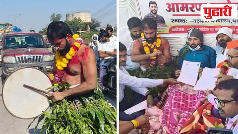 Bhokardan Hunger Strike |मंगेश साबळे यांच्या तांडव आंदोलनाने प्रशासन हलले: पाच दिवसांनंतर नारायण लोखंडे यांचे उपोषण सुटले