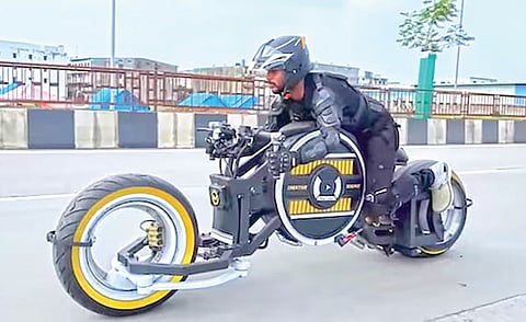 AI Electric Superbike