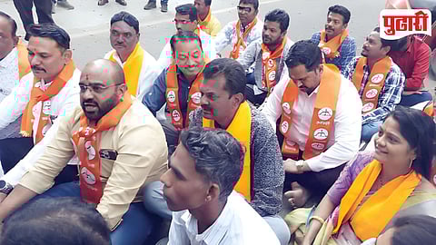 Shiv Sena Protest