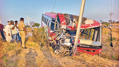 Sangli Bus Accident