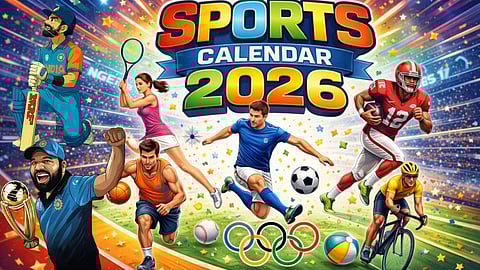 Sports Events 2026 : नव्या वर्षात अव्वल क्रीडा स्पर्धांचा नजराणा..! ICC T20-FIFA वर्ल्डकप ठरणार मुख्य आकर्षण