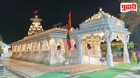 खामुंडी येथील श्री काळभैरवनाथांचे मंदिर.