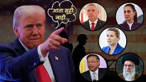 United States Donald Trump direct threat to Mexico Cuba Greenland Colombia and Iran