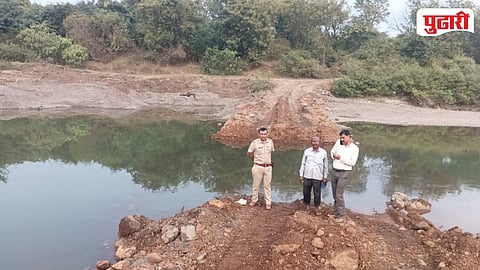 Sengaon Purna River Sand Mining