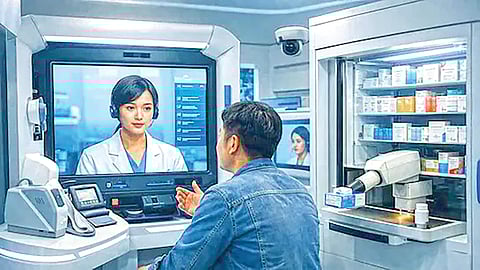 AI clinic China