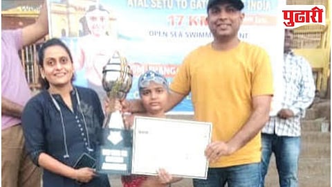 Atal Setu to Gateway of India Swimming