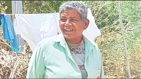 Mother Disguised as Man