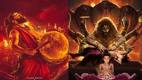 imgae of kantara chapter 1 -Mahavatar Narsimha