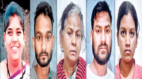 Chipri where a married woman ended her life