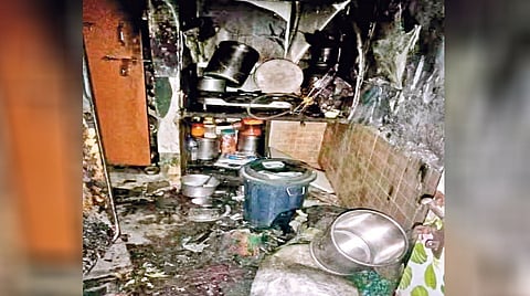 Fridge Explosion Fire