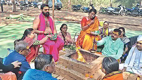 Tapovan religious dispute