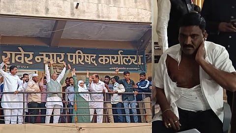 Jalgaon News Raver political clash