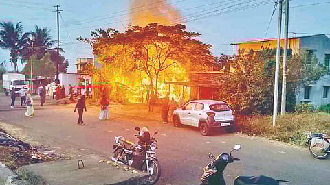 Bhuinj Fire News