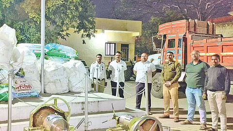 Illegal Mawa Factory Raid