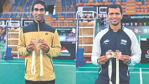 Egypt Para Badminton : प्रमोद भगत, सुकांत कदम यांना दुहेरी ‘सुवर्ण’