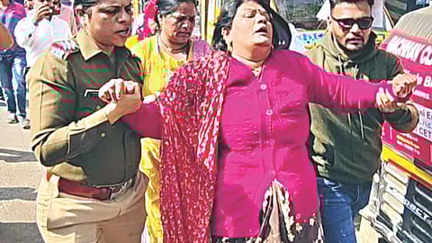 Self Immolation Attempt