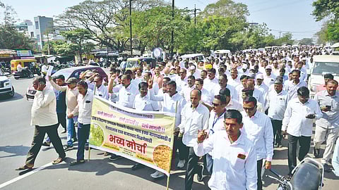 Sangli Raisin Protest