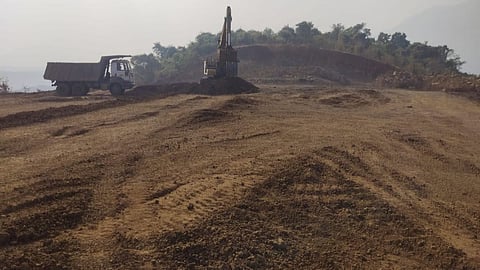 Badlapur land flattening