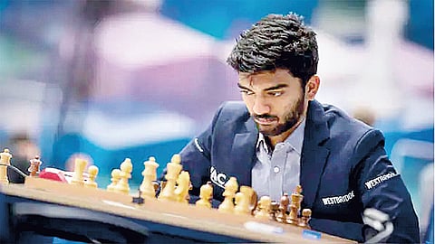 D Gukesh first victory