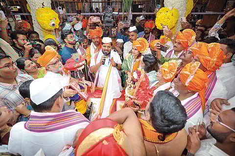 Vitthal Rukmini wedding