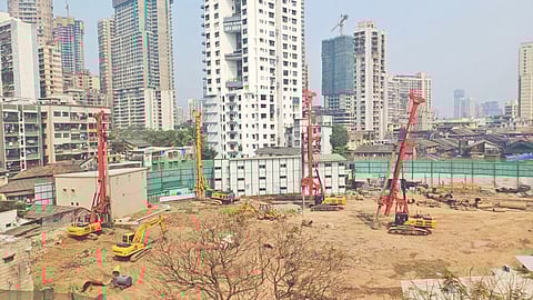 Girgaon building tremors