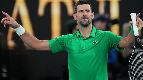 टेनिसपटू नोव्हाक जोकोविच.