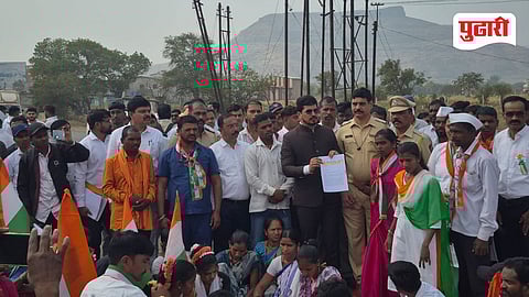 Protest on Mumbai-Nashik Highway