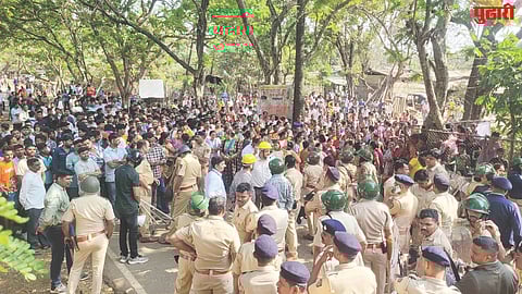Forest land encroachment