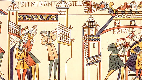 Halley Comet discovery