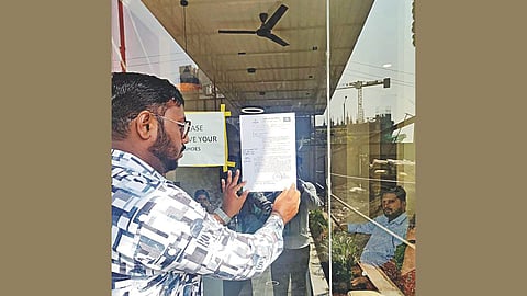 Environmental rules violation