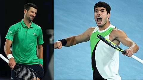 Australian Open : २२ वर्षीय अल्कराजचं 'करिअर ग्रँड स्लॅम' फत्ते..! जोकोविचचं स्वप्न धुळीस