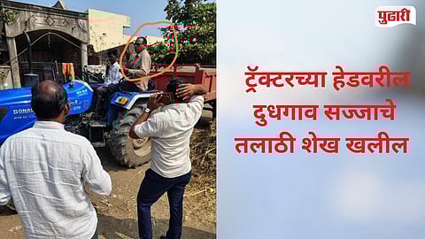 Jintur Tahsildar action on Illegal Sand