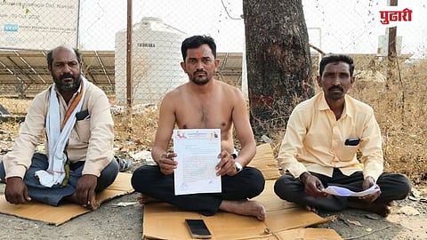 Himayatnagar Mahavitran NCP Protest