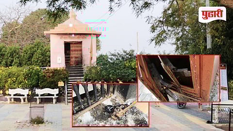 Nanded Robbery | इच्छापूर्ती वरद विनायक मंदिरात मध्यरात्री चोरांचा धुमाकूळ