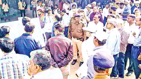 Journalists Association Protest