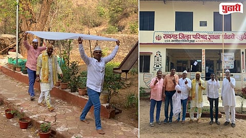 Khurd groom votes before wedding