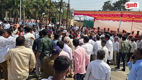 Gadhinglaj Swabhimani worker beaten