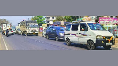Mumbai Goa Highway Traffic
