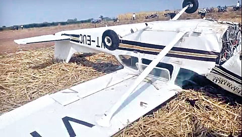 Vijapur plane crash