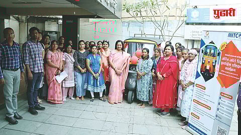 Women Auto Rickshaw Driver