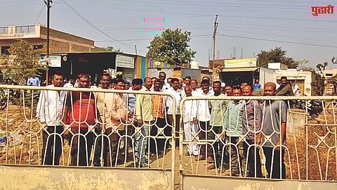 Farmers protest against MSEDCL