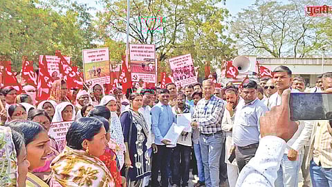 Lal Bavta protest
