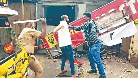 Kolhapur Hotel Vandalism