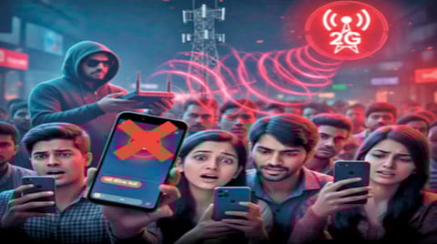 Fake mobile tower scam |