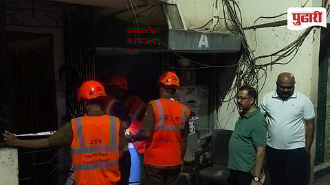 Thane Wagle Estate Building Slab Collapse