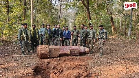 Gadchiroli Naxalite Smarak demolition